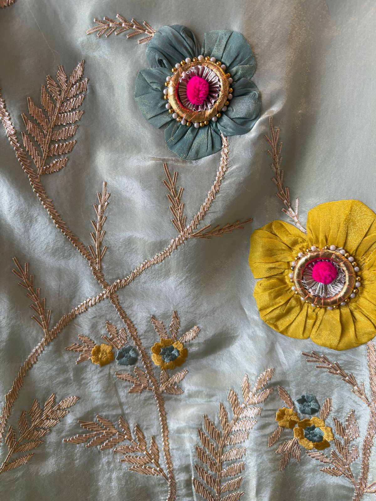 pastel Green tissue suit